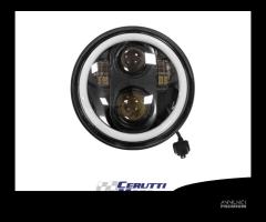 Faro anteriore Led completo Evok Vespa PX