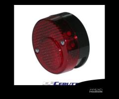 Fanale posteriore tondo d. 65 mm ( 2 luci ) Moto