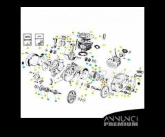 Ingranaggio avviamento 52 denti Franco Morini S5 1 - 4