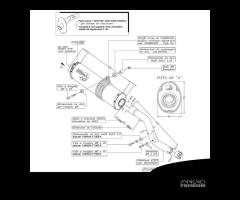 Scarico Leovince X3 Yamaha TT 600 R 98 - 05