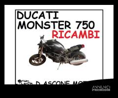 MOTORE DUCATI MONSTER 750 17,000 KM - 1