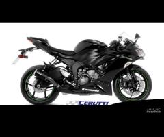 Scarico Leovince LV-10 BLACK Kawasaki ZX-6R 2009 -