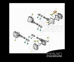 Vetro freccia posteriore sinistro Yamaha XT DT TDR - 4