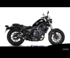 Scarico Leovince LV-10 BLACK Honda CMX 300 Rebel