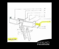 Mensola cruscotto per Piaggio Ape TM e CAR 219422 - 3