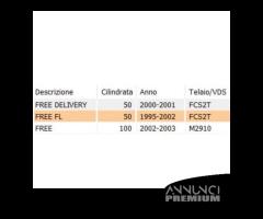 Parafango anteriore Piaggio Free - 57396500D3 - 5