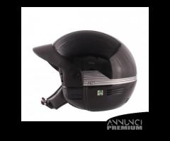 Casco jet epoca MDS M87 omologato con frontino - 1