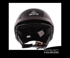 Casco jet epoca MDS M87 omologato con frontino - 3