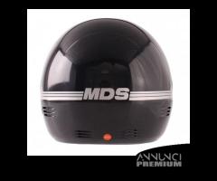 Casco jet epoca MDS M87 omologato con frontino - 4