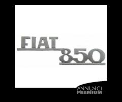 Scritta Emblema Targhetta auto Fiat 850 - 1