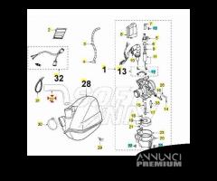 Tubo scatola aria Peugeot Jet Force - 766617 - 3