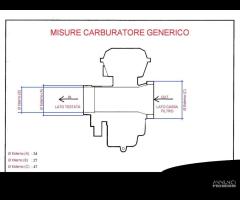 CARBURATORE REVISIONATO KEIHIN CVK PIAGGIO LIBERTY - 12