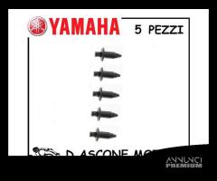 Rivetti in plastica YAMAHA 5 pezzi ORIGINALI ( VER