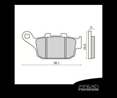 1 CP PASTIGLIE POSTERIORE X-ADV 750 17-21