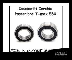 2 CUSCINETTI RUOTA POSTERIORE TMAX 530 2012 2019