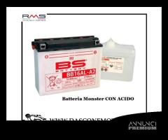 BATTERIA NUOVA SLA BB16AL-A2 Ducati Monster 600 75