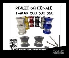 Rialzi schienale Sella Tmax 500 530 560 NERO