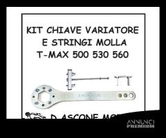 KIT CHIAVI VARIATORE CORRETTORE E FRIZIONE TMAX 50