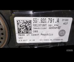 QUADRO STRUMENTI VOLKSWAGEN GOLF 7  5G1920791A - 3