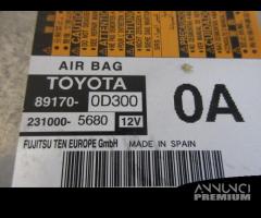 Centralina airbag TOYOTA YARIS del 2013