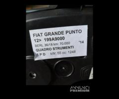 Quadro strumenti FIAT GRANDE PUNTO 13 del '14