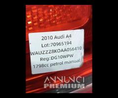 FANALE STOP POSTERIORE DX 2010 AUDI A4 B8 (8K2) BE - 14