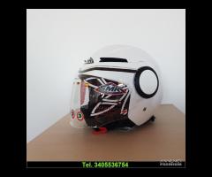 CASCO JET BIANCO OMOLOGATO PRONTA CONSEGNA