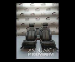 SET SEDILI IN PELLE NERA AUDI A6 4G C7 S-LINE 2014