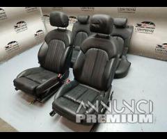 SET SEDILI IN PELLE NERA AUDI A6 4G C7 S-LINE 2014 - 6