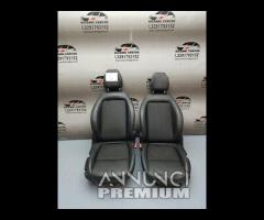 SET SEDILI ANTERIORE IN PELLE NERA SX+DX 2016-2020 - 14