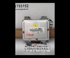 CENTRALINA MOTORE ECU 2015 OPEL CORSA E B12XEL D12