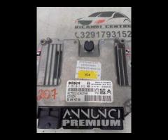 CENTRALINA MOTORE ECU 2010 PEUGEOT 207 GT 9H01 9HZ