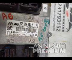 CENTRALINA MOTORE ECU 2015 AUDI A6 C7 CRT DIESEL E - 12