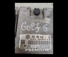 CENTRALINA MOTORE ECU 2009 VW GOLF 6 VI CAX CAXA B - 13