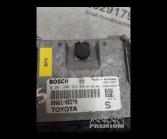 CENTRALINA MOTORE ECU 2007 TOYOTA YARIS 1NR-FE 896 - 8