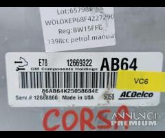 CENTRALINA MOTORE ECU 2015 OPEL CORSA E B14XEL B14 - 9