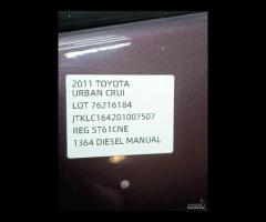 PORTA PORTIERA ANTERIORE DX TOYOTA URBAN 2008-2014 - 7