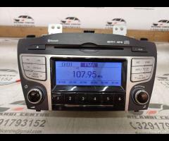 AUTORADIO LETTORE CD MP3 BLUETOOTH 2012 HYUNDAI IX