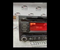 AUTORADIO LETTORE CD MP3 USB AUX 2013 KIA RIO III