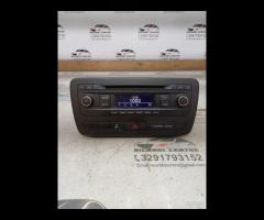 AUTORADIO LETTORE CD MP3 2014 SEAT IBIZA FR IV 6J0