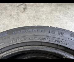 2 Gomme 215/50 R18 Continental estive 85% residui