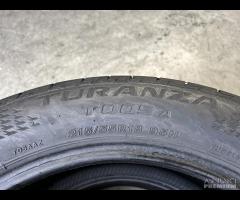 2 Gomme 215/55 R18 Bridgestone estive 90% residui