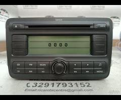 AUTORADIO STEREO LETTORE CD SKODA ROOMSTER/FABIA I