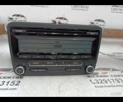 AUTORADIO LETTORE CD 2010 VOLKSWAGEN GOLF VI 1K003