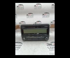 AUTORADIO LETTORE CD 2010 VOLKSWAGEN GOLF VI 1K003 - 7