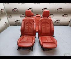 SET SEDILI IN PELLE ROSSA BMW SERIE 1 F20 M SPORT