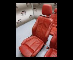 SET SEDILI IN PELLE ROSSA BMW SERIE 1 F20 M SPORT - 11