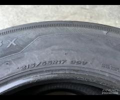 2 Gomme 215/65 R17 99V Hankook estive 90% residui