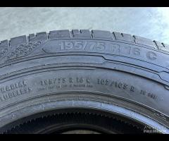 2 Gomme 195/75 R16 C Continental estive 80%residui