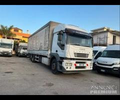 Iveco stralis 400 3 assi centinato+sponda